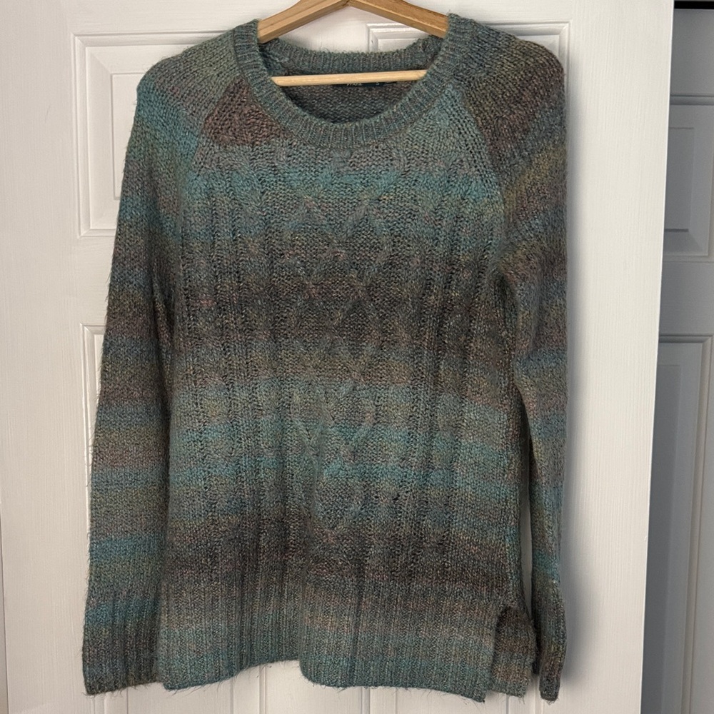 Prana Multicolor Knit Sweater